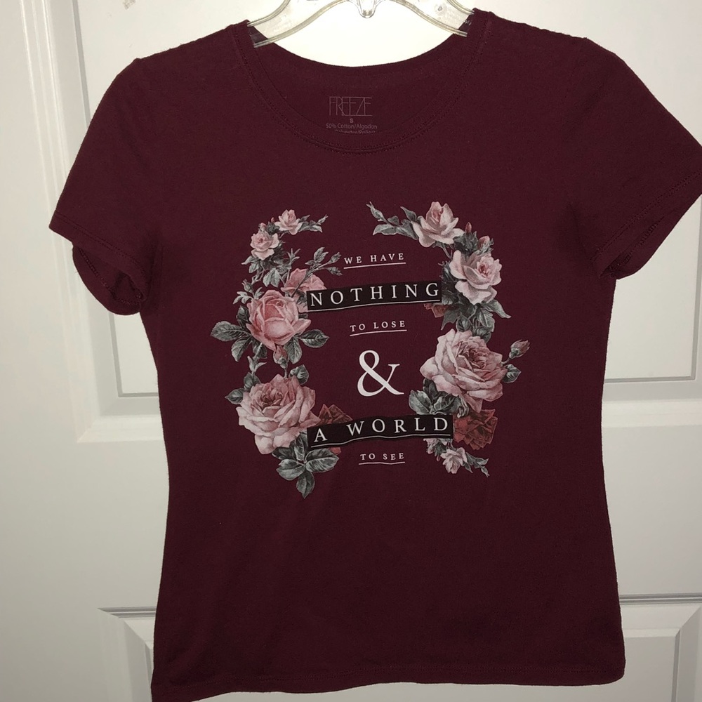 Freeze Inspirational Graphic Tee Small